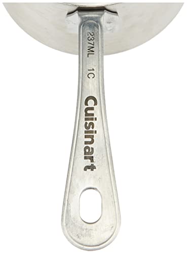 Cuisinart CTG-00-SMC Stainless Steel Measuring Cups, Set of 4,Silver