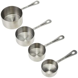 Cuisinart CTG-00-SMC Stainless Steel Measuring Cups, Set of 4,Silver