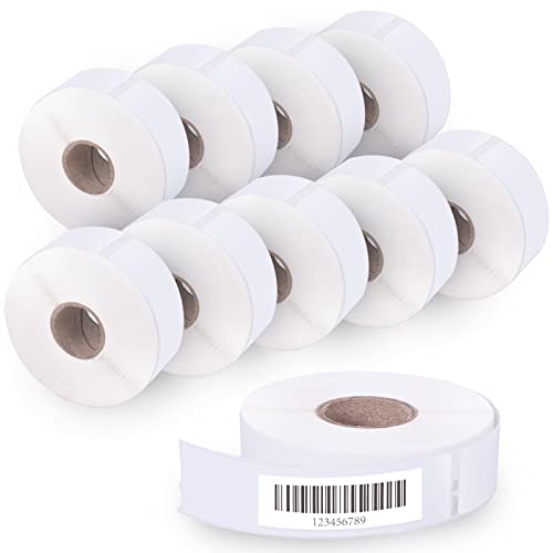 5000 Labels Compatible DYMO 30336 (1"x 2-1/8") Multipurpose Labels use for DYMO LabelWriter 450 450 Turbo 4XL & Zebra Desktop Printer(10 Rolls 5000 Labels)