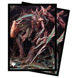 ultra pro – magic: the gathering phyrexia all will be one – 100ct standard size card sleeves (lukka, bound to ruin) protect collectible cards, trading cards & gaming cards, ultimate card protection