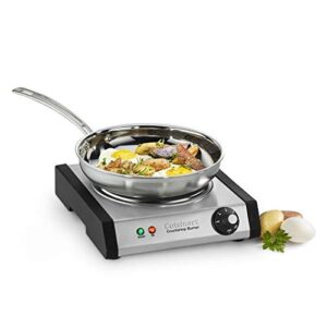 Cuisinart CB-30P1 Cast-Iron Single Burner, Stainless Steel