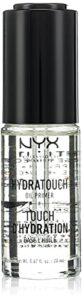 nyx professional makeup hydra touch oil primer, vegan face primer