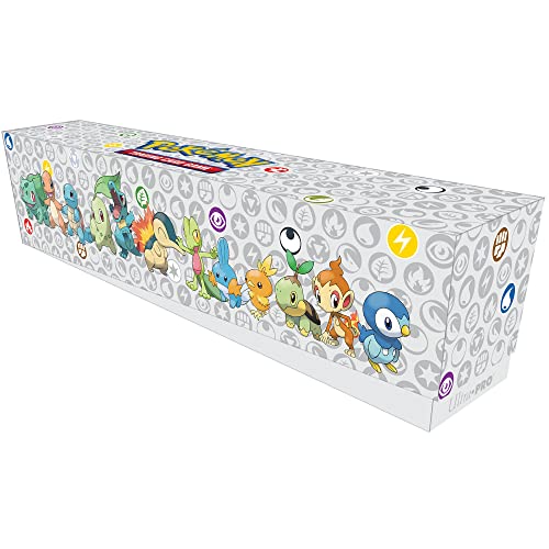 Ultra Pro Pokémon: First Partner Accessory Bundle - Includes: Storage Box for 700+ Sleeved Cards, Deck Box, 65ct Deck Protector Sleeves, Playmat (24"x13.5")