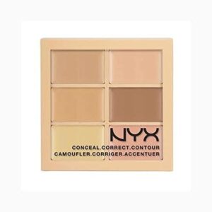 nyx conceal correct contour palette 3cp01 light (0.05 oz)