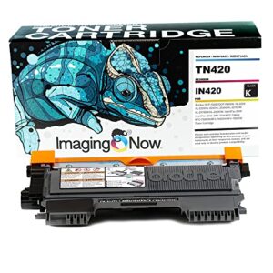 imagingnow – eco-friendly oem toner compatible with brother tn-420, tn420 – premium cartridge replacement for printers hl-2270dw mfc-7860dw