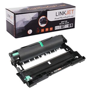 linkjet compatible dr760 dr730 drum unit replacement for brother dr-730 dr-760 drum unit for brother hl-l2370dw hl-l2350dw hl-l2390dw hl-l2395dw hl-l2370dwxl printer, black 1-pack