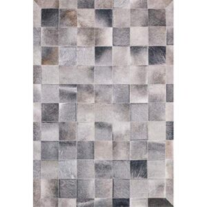 Loloi II Maddox Collection MAD-06 Charcoal/Grey, Contemporary 3'-6" x 5'-6" Accent Rug