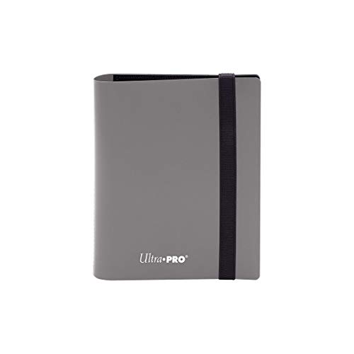 Ultra Pro E-15374 Eclipse 2 Pocket Pro Binder-Smokey Grey