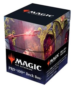 ultra pro – magic: the gathering the brothers war 100+ card deck box card protector – ft. urza, chief artificer, protect & store gaming cards, collectible cards, trading cards, great for mtg cards