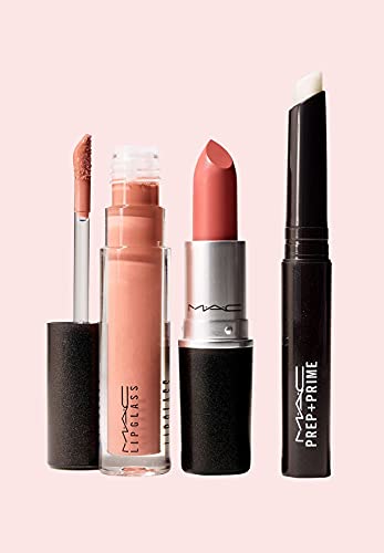 M.A.C. Stars of the Party Kit: NEUTRAL -1 prep+prime lip - 1 matte lipstick - 1 lipgloss