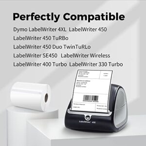 1744907 Labels myCartridge 4X6 Direct Thermal Shipping Labels Compatible with DYMO 4XL LabelWriter Zebra Desktop Printer (4 Rolls, 880 Labels)