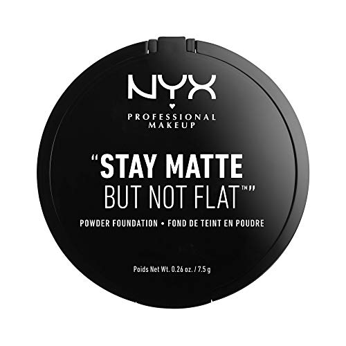 NYX PROFESSIONAL MAKEUP Stay Matte But Not Flat Powder Foundation, Medium Beige