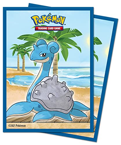 Ultra PRO - Lapras Pokémon Card Protector Sleeves (65 ct.) - Protect Your Gaming Cards, Collectible Cards, and Trading Cards in Style with The Ultimate Card Protection Technology