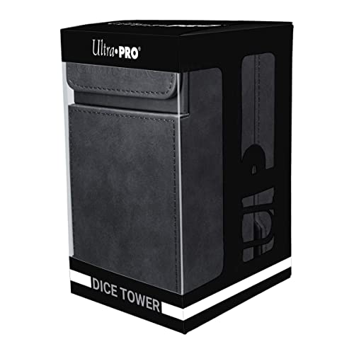 Ultra PRO - Alcove Dice Tower - Great Dice Carrying Case for Classic Board Games, RPG Games , and Tabletop Games - Stores 40+ Standard Sized RPG Game Dice
