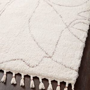 Justina Blakeney x Loloi Ronnie Collection RON-04 Ivory/Natural, Contemporary 2'-2" x 3'-9" Accent Rug