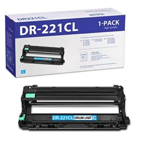 dr221cl dr 221cl cyan drum unit compatible replacement for brother dr-221cl hl-3140cw 3150cdn 3170cdw 3180cdw mfc-9130cw dcp-9015cdw series printer (dr221cl 1pk) – toner not include