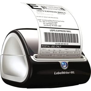 DYMO LabelWriter 4XL Desktop Direct Thermal Printer - Monochrome - Label Print - USB - Silver