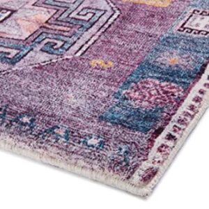 Loloi II Fiona Collection B20342 Blue/Purple, Contemporary 2'-0" x 5'-0" Accent Rug