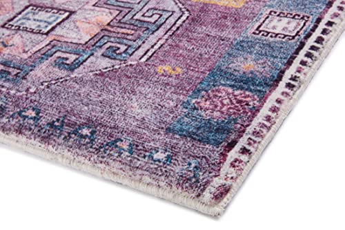 Loloi II Fiona Collection B20342 Blue/Purple, Contemporary 2'-0" x 5'-0" Accent Rug