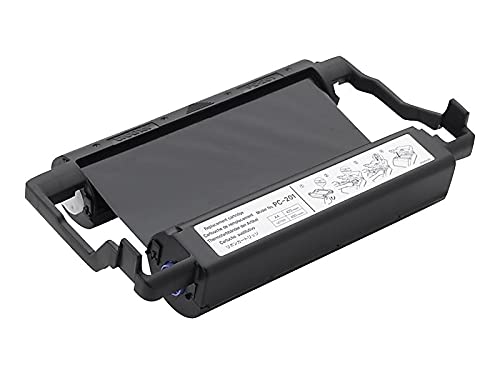 Brother Pc201 Fax Print Cartridge for Intellifax, Black - in Retail Packaging