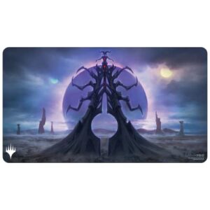 ultra pro – magic: the gathering phyrexia all will be one – collectible card playmat (black sun’s twilight) perfect for protecting collectible cards during gameplay, great use as mouse pad, desk pad