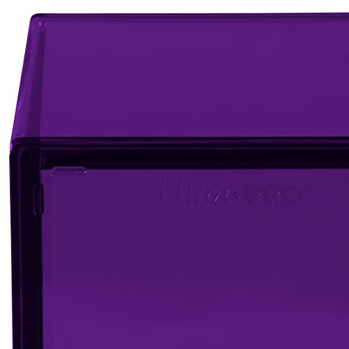 Ultra Pro Eclipse 2-Piece Deck Box: Royal Purple - For Pokemon game, MTG, Baseball, Basketball, Football card and other Trading Cards or Board Games storage