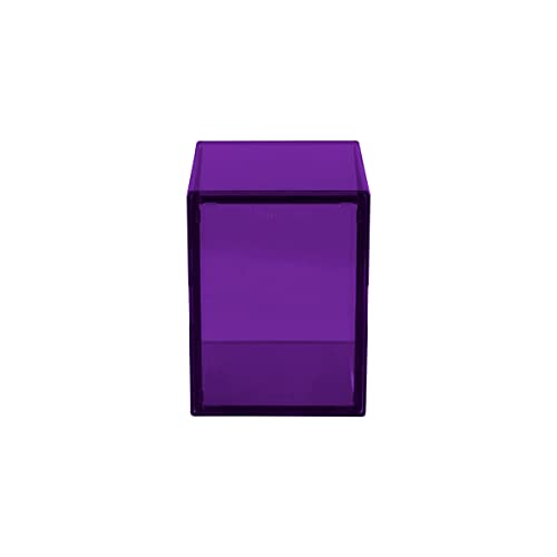 Ultra Pro Eclipse 2-Piece Deck Box: Royal Purple - For Pokemon game, MTG, Baseball, Basketball, Football card and other Trading Cards or Board Games storage