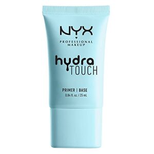 nyx professional makeup hydra touch hydrating primer, vegan face primer