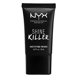 nyx professional makeup shine killer mattifying primer, vegan face primer