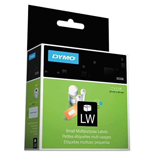 Dymo Labelwriter Multipurpose Labels 1 X 2 1/8 White 500 Labels/Roll Dym30336