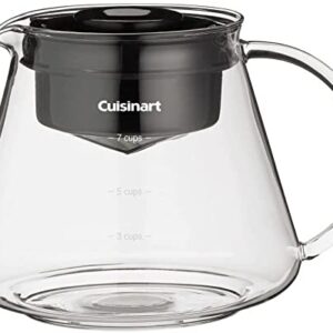 Cuisinart DCB-10P1 Automatic Cold Brew Coffeemaker with 7-Cup Glass Carafe, Black/Stainless