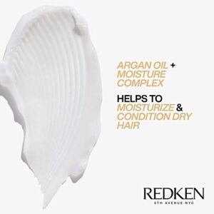 Redken All Soft Conditioner | For Dry / Brittle Hair | Moisturizes & Provides Intense Softness | With Argan Oil | 10.1 Fl Oz (Pack of 1)