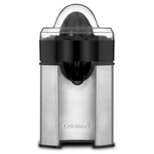 cuisinart pulp control citrus juicer, brushed stainless (renewed)
