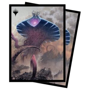 ultra pro – magic: the gathering double masters: emrakul 100ct card sleeves – protect your collectible trading cards, sports cards, & gaming cards from wear, tear, & peeling with chromafushion tech