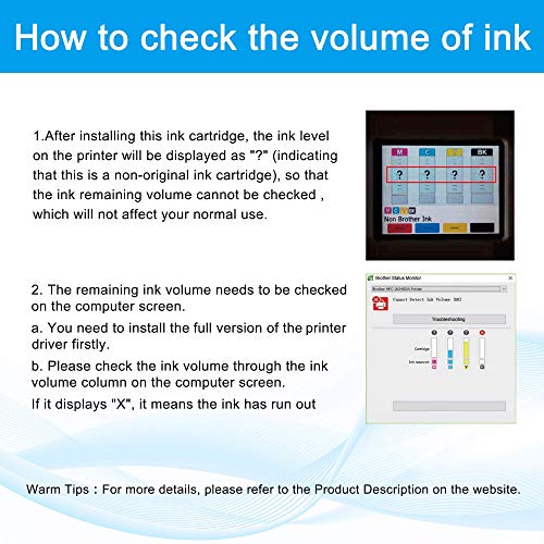 LCL Compatible Ink Cartridge Pigment Replacement for Brother LC3037 XXL LC3037XXL LC3037Y MFC-J6545DW MFC-J6545DW XL MFC-J5845DW MFC-J5845DW MFC-J5945DW MFC-J6945DW (2-Pack Yellow)