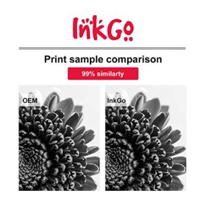 InkGo Compatible Toner Cartridge Replacement for Brother TN760 (Black, 2-Pack) (IG-TN760(2))