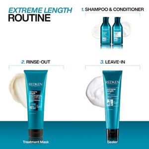 Redken Extreme Length Conditioner | For Hair Growth | Fortifies, Strengthens & Conditions Hair | Infused With Biotin | 10.1 Fl Oz (Pack of 1)