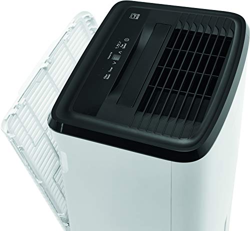 Frigidaire FFAD5033W1 Dehumidifier, High Humidity 50 Pint Capacity with a Easy-to-Clean Washable Filter and Custom Humidity Control for maximized comfort, in White