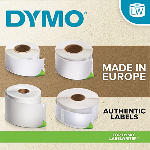 DYMO LW Durable Industrial Labels for LabelWriter Label Printers, White Poly, 2-5/16” x 7-1/2”, Roll of 170 (1933087)