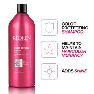 Redken Color Extend Shampoo | For Color-Treated Hair | Cleanses Hair Leaving It Manageable & Shiny