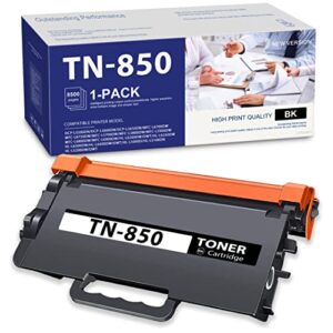 tn-850 tn850 toner cartridge – high yield lvelimit compatible replacement for brother tn850 tn-850 dcp-l5500dn mfc-l6750dw mfc-l5700dw mfc-l5800dw mfc-l5900dw printer, 1 pack black.