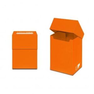 ultra pro 85300 deck box, orange