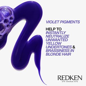 Redken Color Extend Blondage Color Depositing Purple Shampoo | For Blonde Hair | Neutralizes Brassy Tones In Blonde Hair | With Salicylic Acid | 10.1 Fl Oz (Pack of 1)