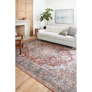 Loloi II Cassandra Collection CSN-01 Rust/Multi, Traditional 2'-6" x 4'-0" Accent Rug