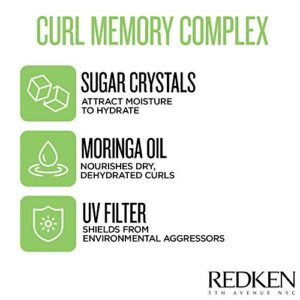 Redken Curvaceous Ringlet Shape Perfecting Lotion | For Curly Hair | Anti-Frizz | Curl Defining Hair Lotion | 6 Fl Ounce