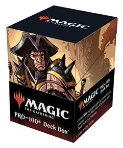 ultra pro – magic: the gathering innistrad midnight hunt brutal cathar 100+ deck box, the ultimate collectible card protection for all your valuable cards