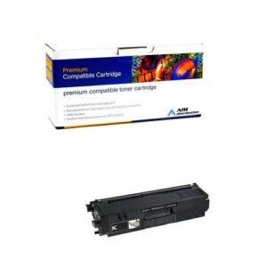 aim compatible replacement for brother tn-325bk black toner cartridge (6000 page yield)