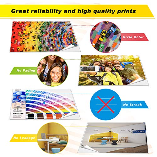 v4ink Compatible Toner Cartridge Replacement for Brother TN210 (2K+1C+1M+1Y) Work with HL3040CN HL3045CN HL3070CW HL3075CW MFC9010CN MFC9120CN MFC9125CN MFC9320CW MFC9325CW, 5-Pack