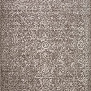 Loloi II Vance Collection VAN-08 Taupe/Dove, Traditional 2'-3" x 3'-10" Accent Rug