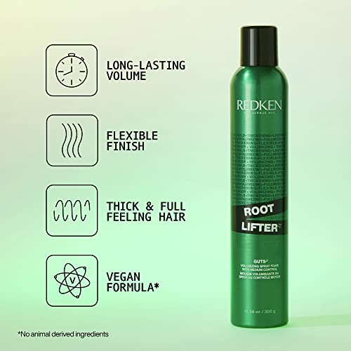 Root Lifter Volumizing Spray Foam | For All Hair Types | Provides Body, Volume & Anti-Frizz Protection | Medium Control | 10.58 Oz